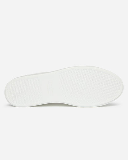 Oliver Sweeney Almada Mens Perforated Leather Trainers - White