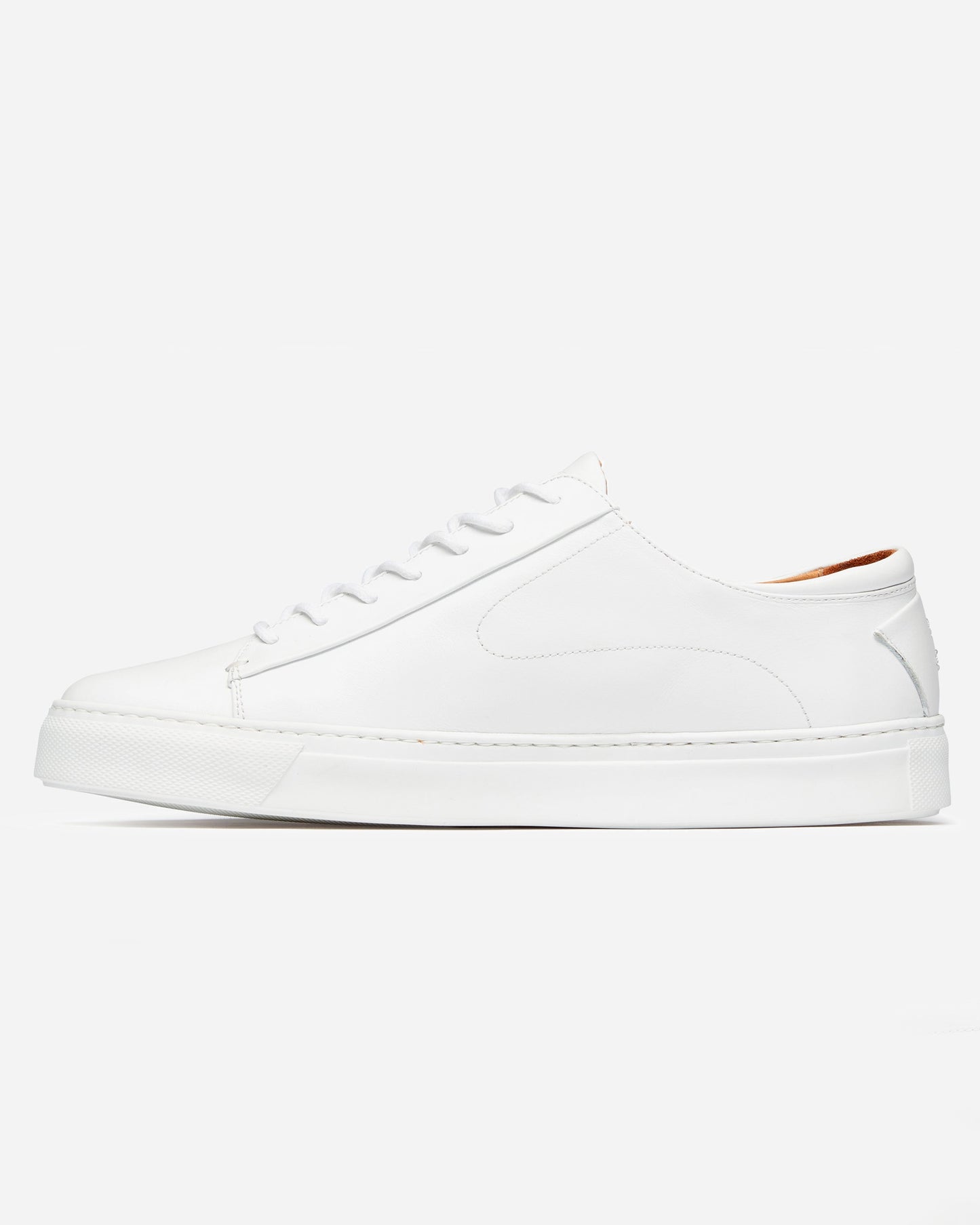 Oliver Sweeney Sirolo Mens Calf Leather Lightweight Trainers - White