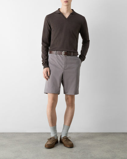 Oliver Sweeney Sistelo Mens Chino Shorts - Mocha | CHO | Designer Mens Chino Shorts
