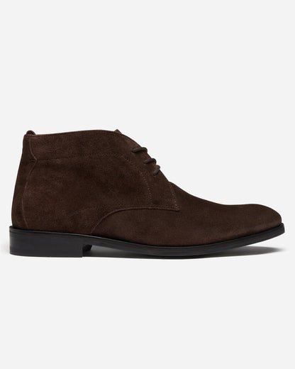 Oliver Sweeney Silverdale Suede Mens Chukka Boots - Chocolate | CHO | Designer Mens Chukka Boots