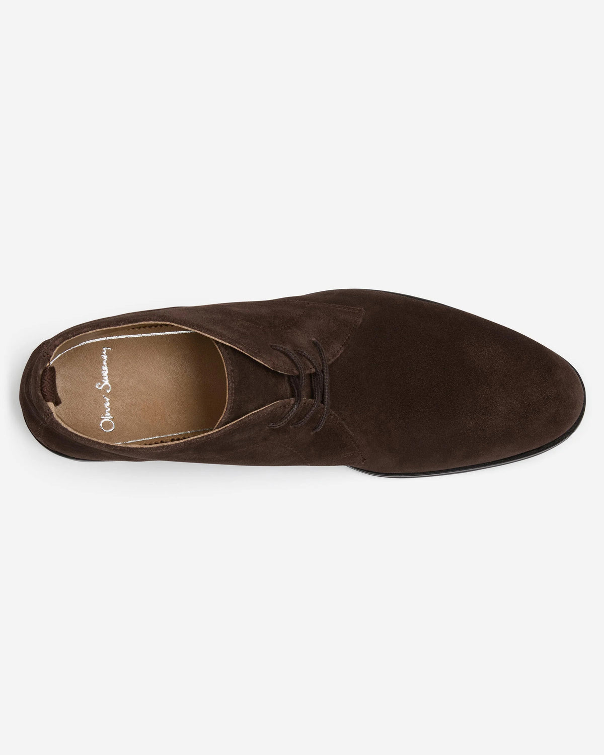 Oliver Sweeney Silverdale Suede Mens Chukka Boots - Chocolate | CHO | Designer Mens Chukka Boots
