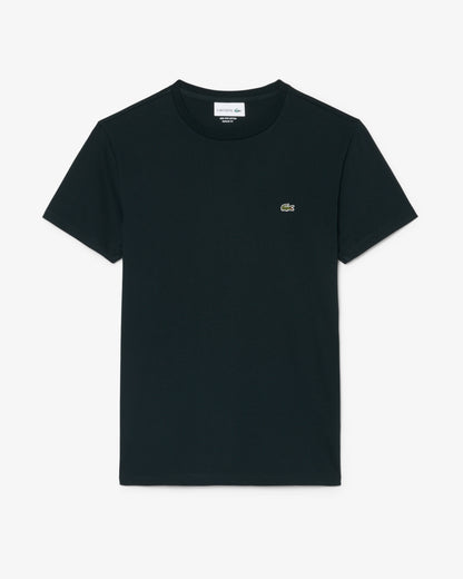 Lacoste Mens Crew Neck Pima Cotton Jersey T-Shirt - Dark Varech GJP