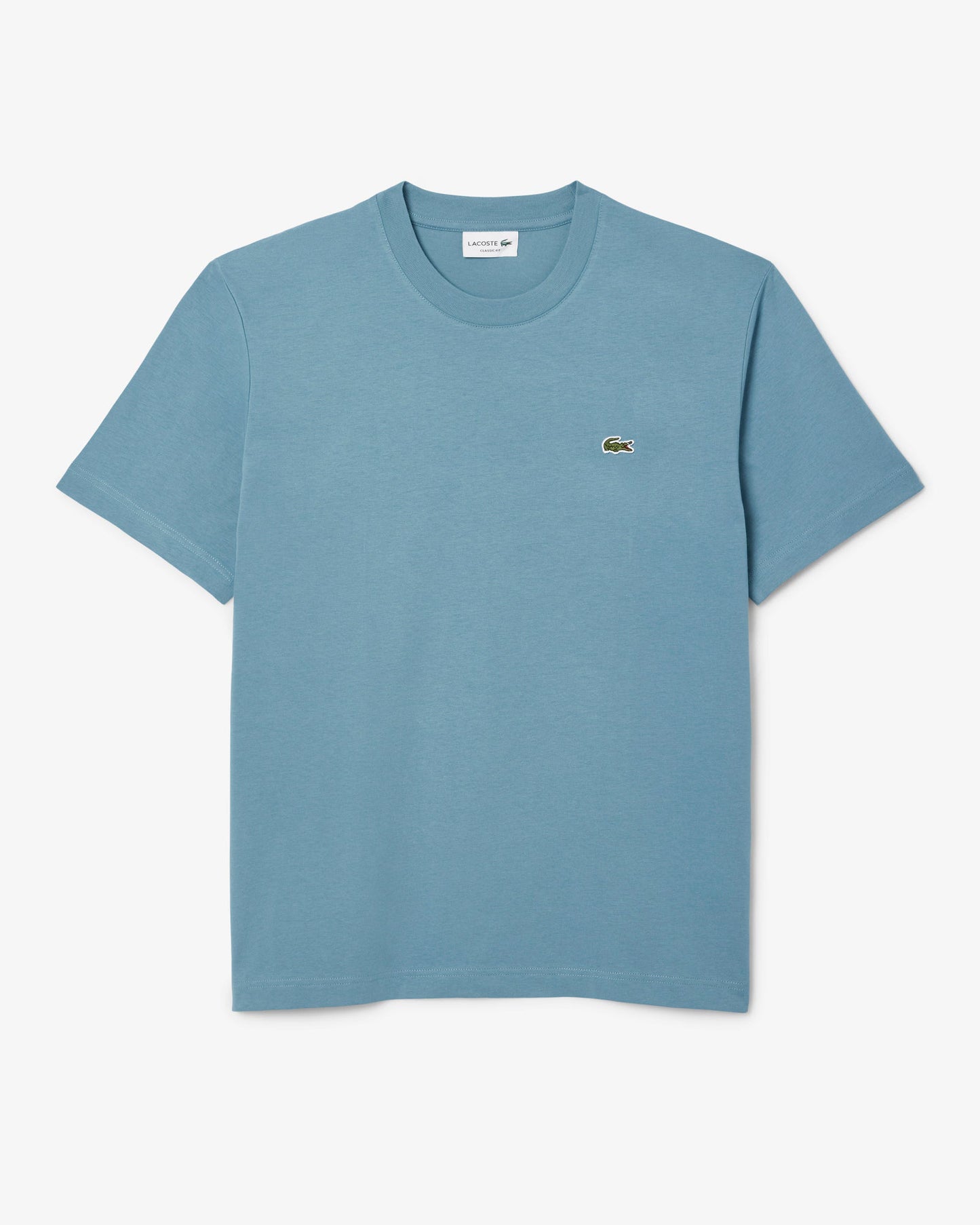 Lacoste Mens Classic Fit Cotton Jersey T-Shirt - Limestone HD9