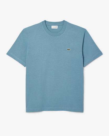 Lacoste Mens Classic Fit Cotton Jersey T-Shirt - Limestone HD9