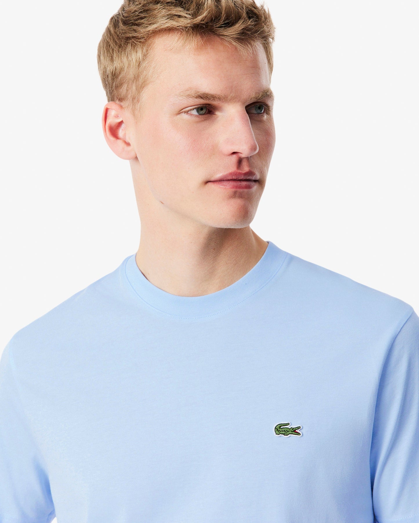 Lacoste Mens Classic Fit Cotton Jersey T-Shirt - Rill T01