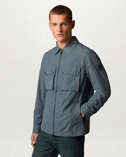 Belstaff Mens Tourer Overshirt - Petrol