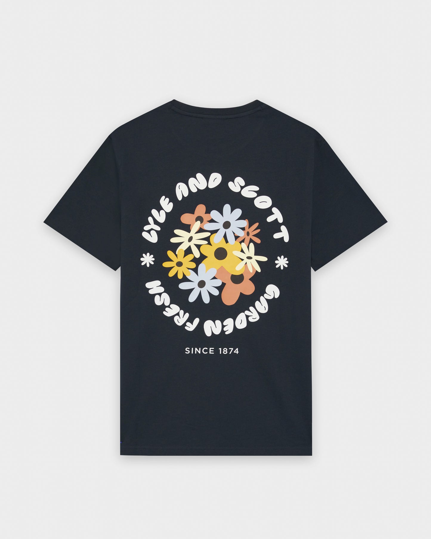 Lyle & Scott Nature Mens Graphic T-Shirt - Z271 Dark Navy