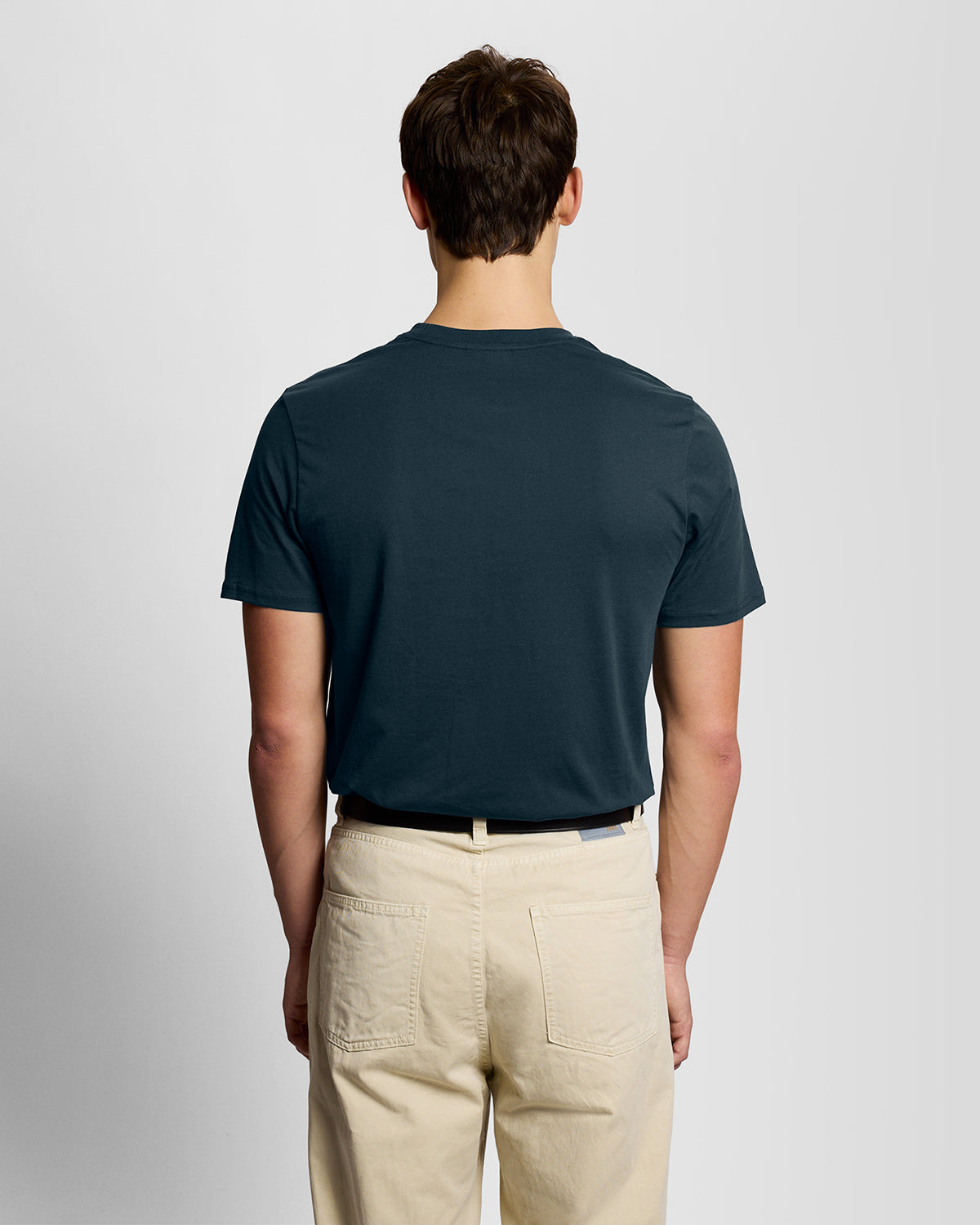 Lyle & Scott Superfine Mens Graphic T-Shirt - X898 Carbon | CHO | Designer Mens Graphic T-Shirts