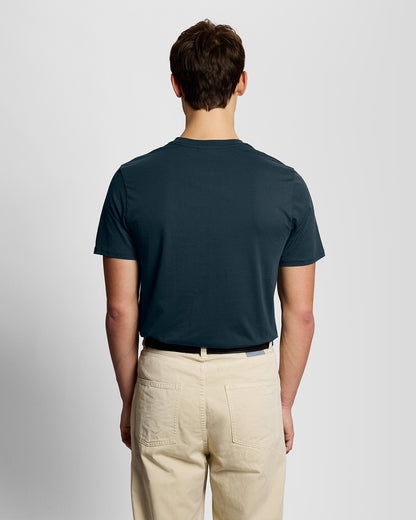 Lyle & Scott Superfine Mens Graphic T-Shirt - X898 Carbon | CHO | Designer Mens Graphic T-Shirts