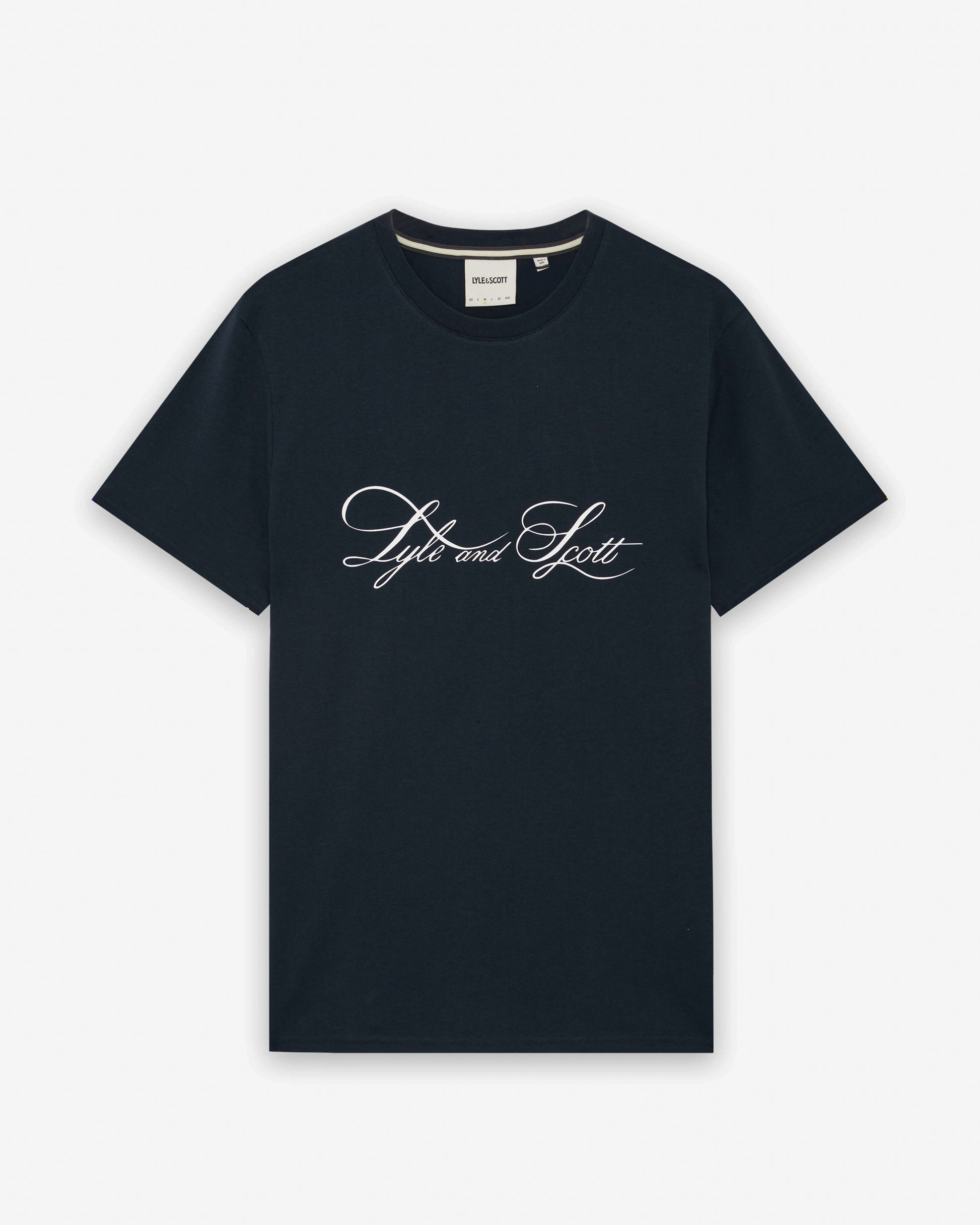 Lyle & Scott Superfine Mens Graphic T-Shirt - X898 Carbon | CHO | Designer Mens Graphic T-Shirts