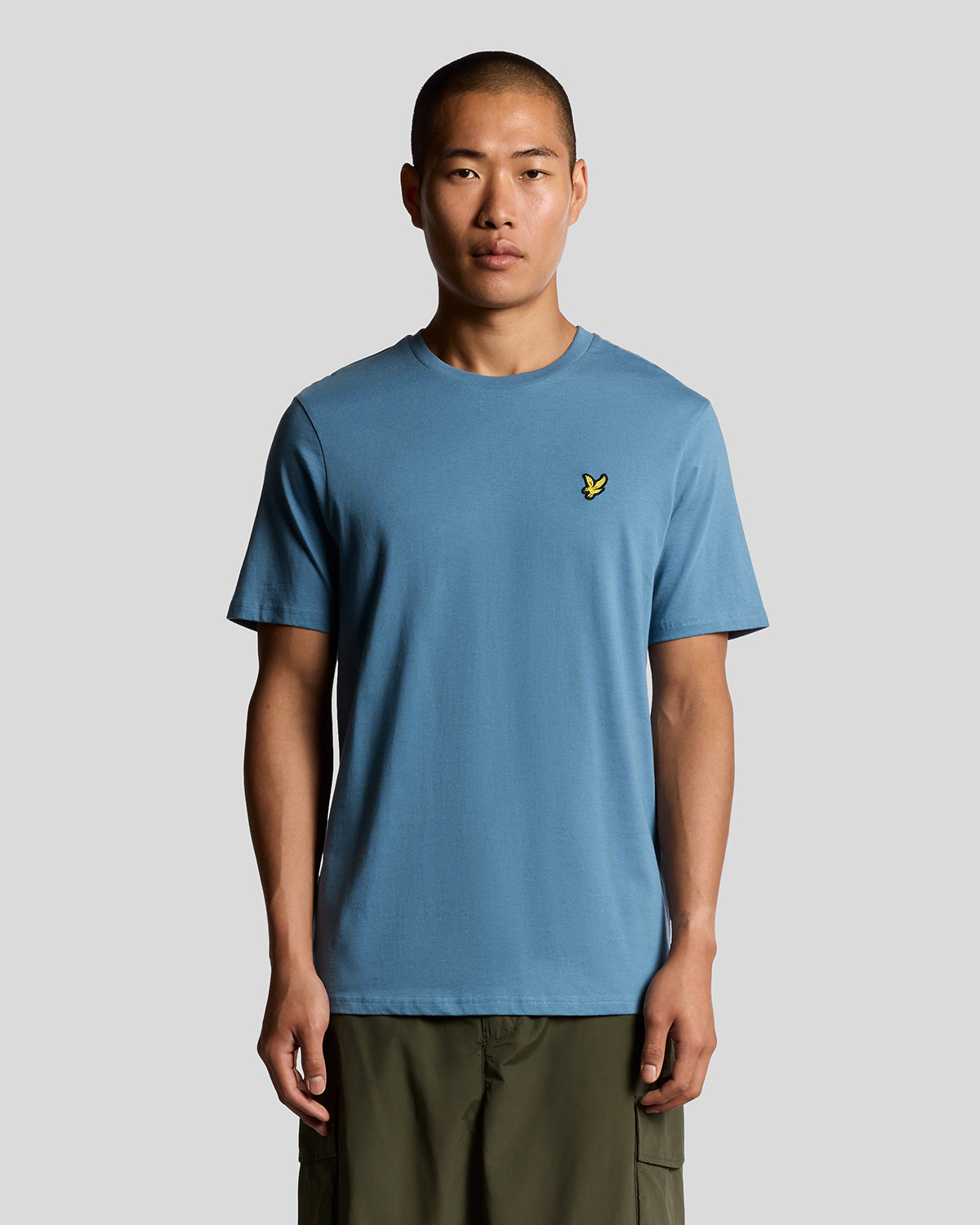 Lyle & Scott Plain Mens T-Shirt TS400VOG - X861 Ocean Sky