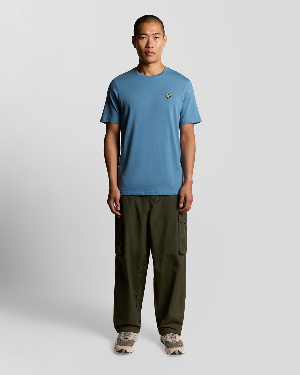 Lyle & Scott Plain Mens T-Shirt TS400VOG - X861 Ocean Sky