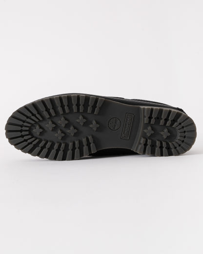 Timberland Mens Authentic Full Grain Leather Boat Shoe - Black/Dark Brown