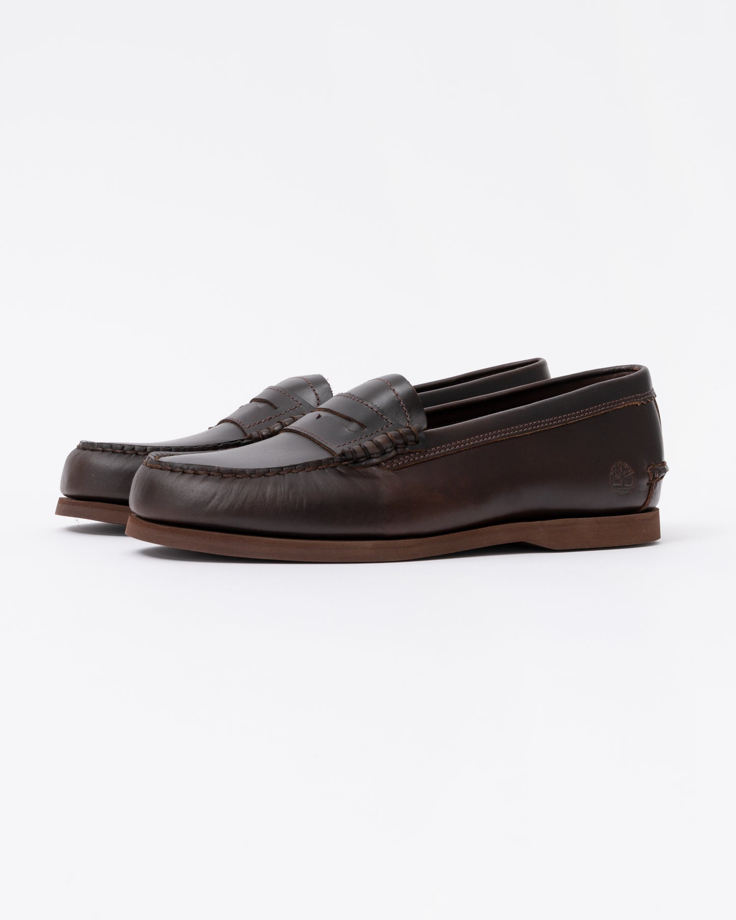 Timberland Mens Full Grain Leather Classic Loafer - Dark Brown