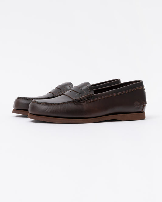 Timberland Mens Full Grain Leather Classic Loafer - Dark Brown