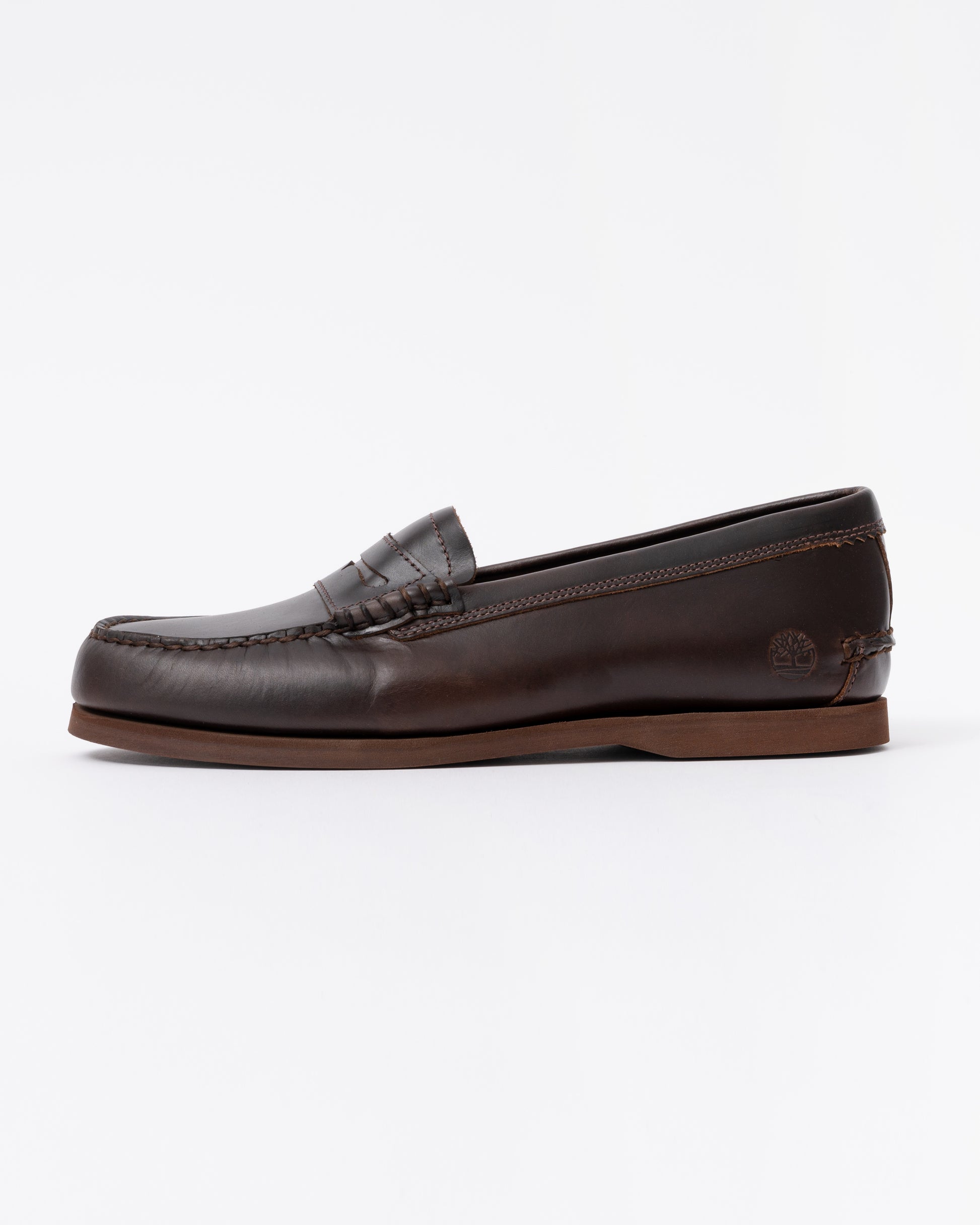 Timberland Mens Full Grain Leather Classic Loafer - Dark Brown