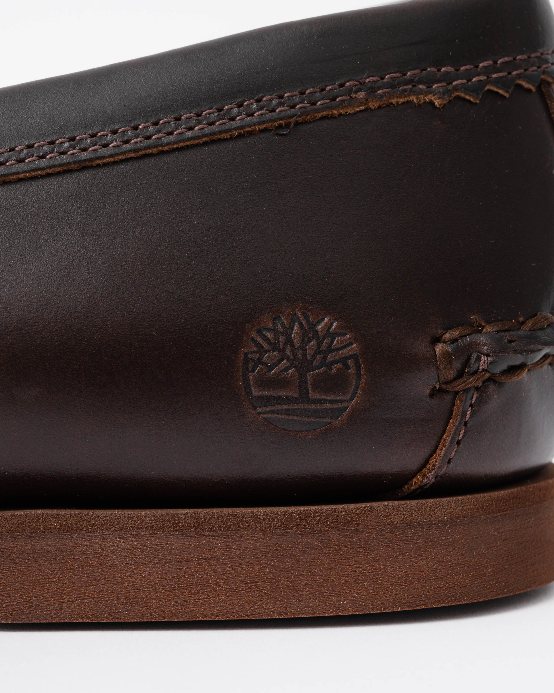 Timberland Mens Full Grain Leather Classic Loafer - Dark Brown