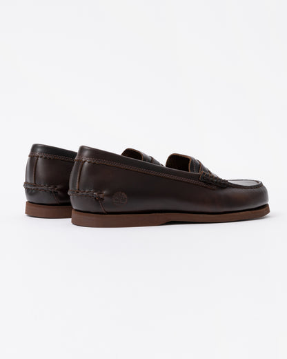 Timberland Mens Full Grain Leather Classic Loafer - Dark Brown