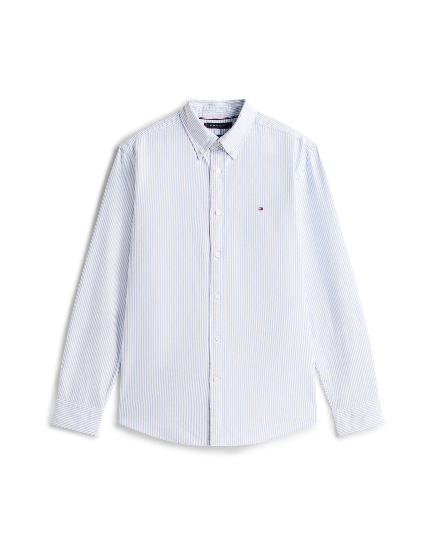 Tommy Hilfiger Heritage Oxford Stripe Mens Shirt - Shirt Blue/White