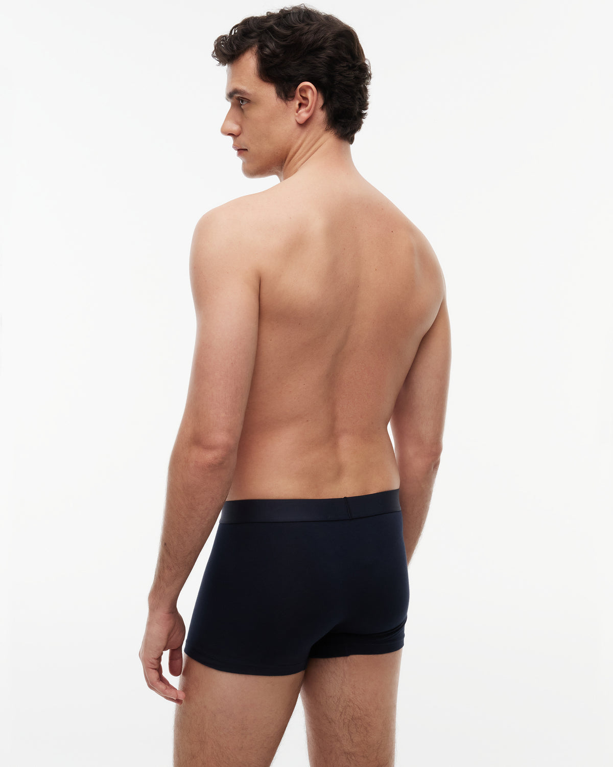 Tommy Hilfiger 3 - Pack TH Original Logo Stretch Cotton Trunks - Desert Sky/Desert Sky/Desert Sky | CHO | Designer Mens Underwear