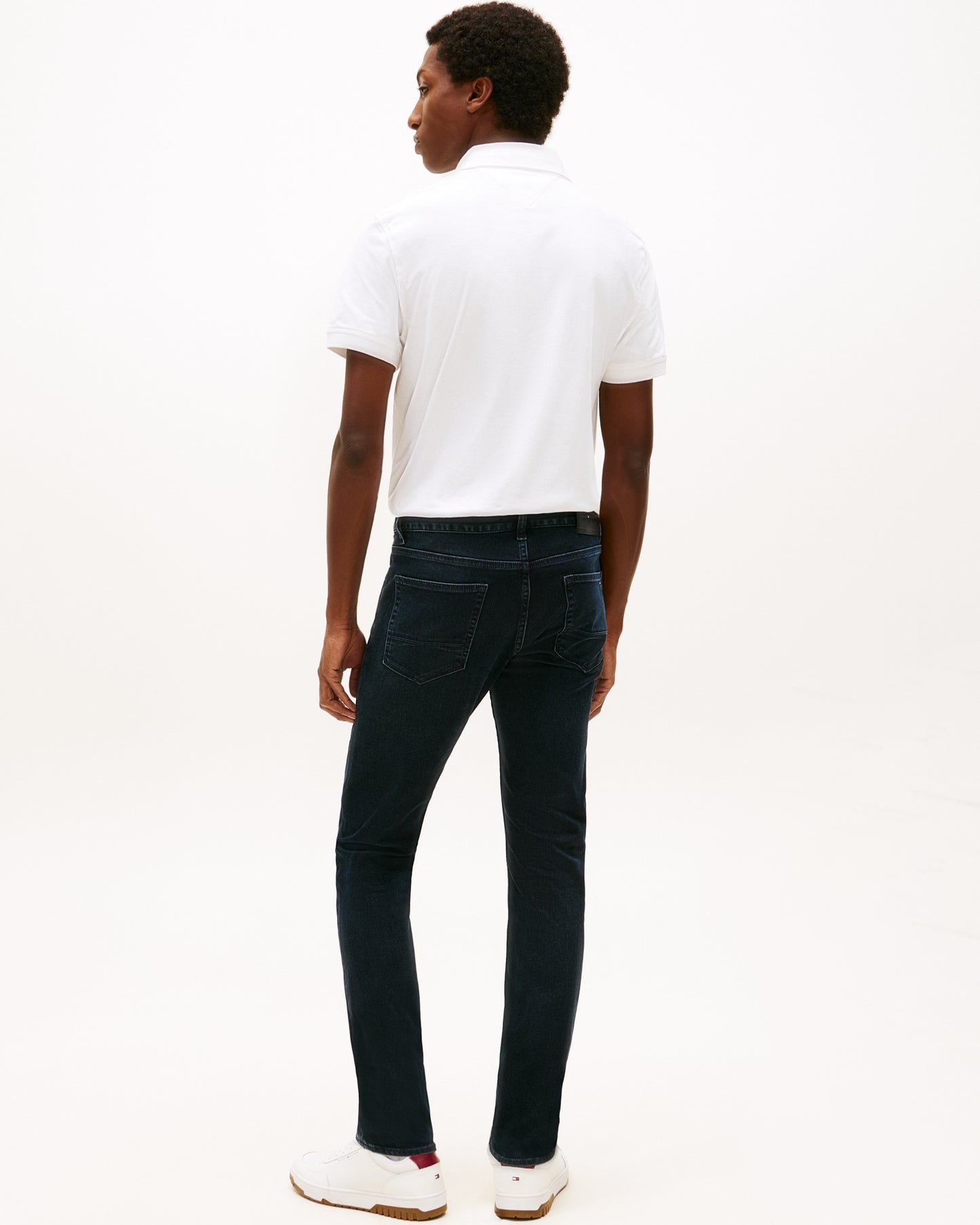 Tommy Hilfiger Core Denton Mens Straight Leg Jeans - Blue Black