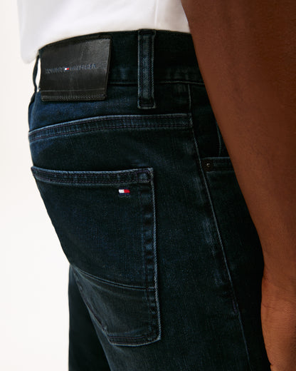 Tommy Hilfiger Core Denton Mens Straight Leg Jeans - Blue Black