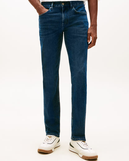 Tommy Hilfiger Core Denton Faded Mens Straight Leg Jeans - Tinted Blue