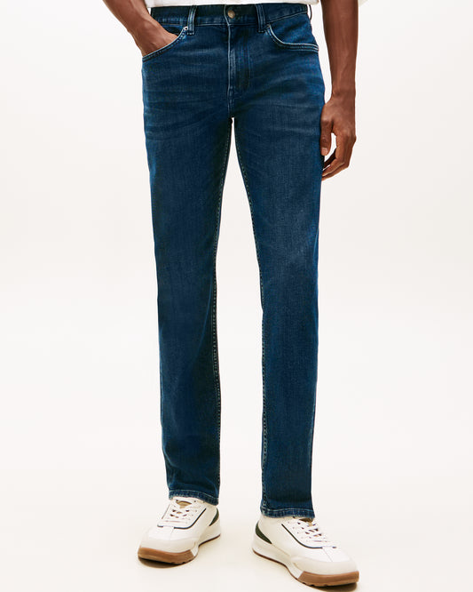Tommy Hilfiger Core Denton Faded Mens Straight Leg Jeans - Tinted Blue