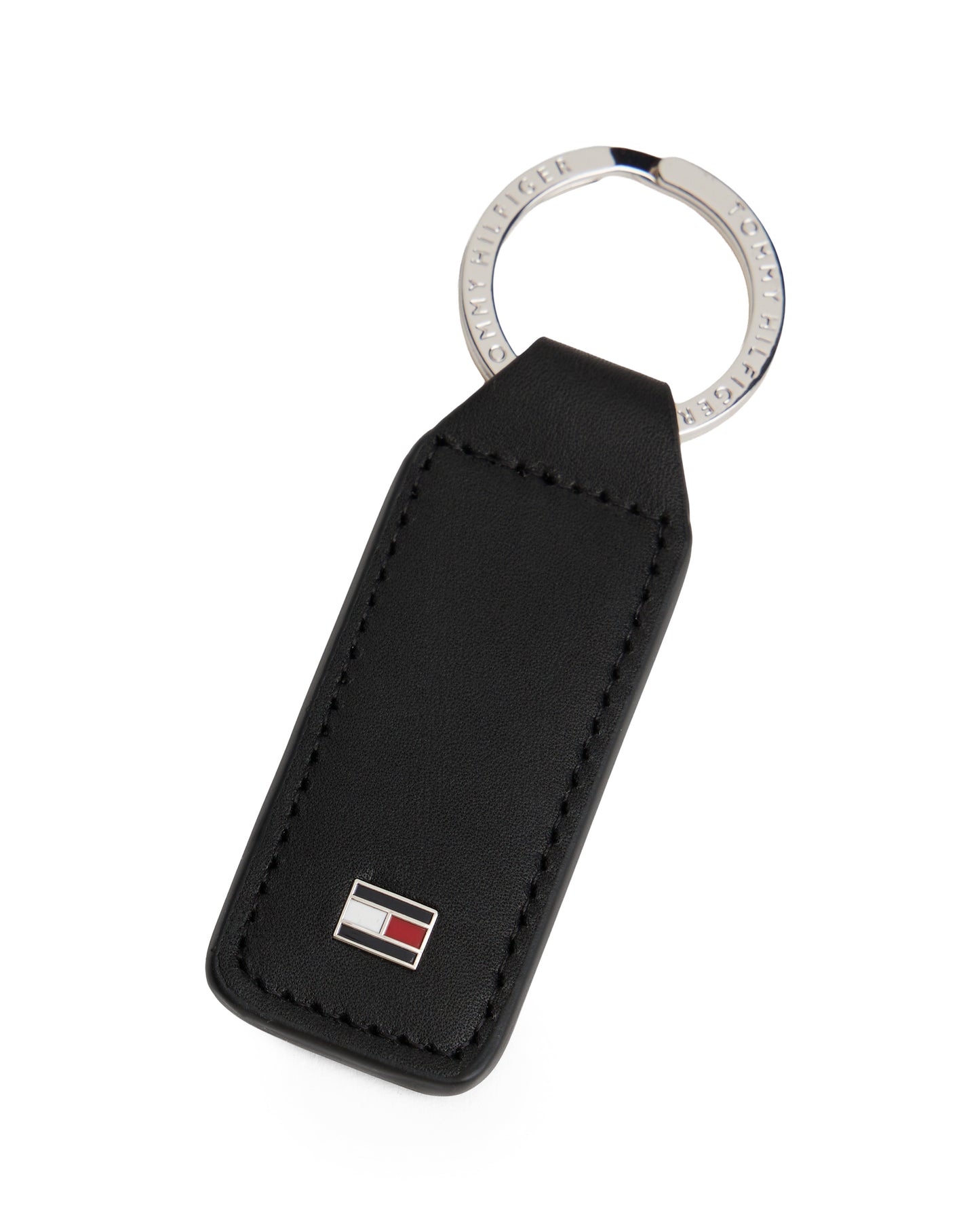 Tommy Hilfiger Eton Wallet and Key Fob Gift Set - Black