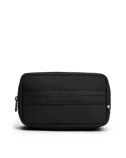 Tommy Hilfiger TH Repreve Mens Washbag - Black