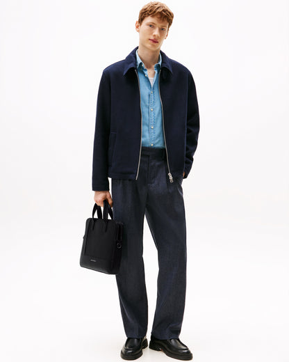 Tommy Hilfiger TH Central Mens Slim Computer Bag - Black