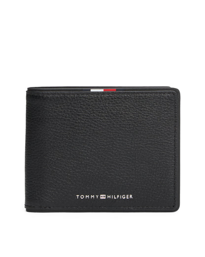Tommy Hilfiger TH Corp Mini Mens Wallet - Black