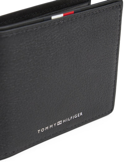 Tommy Hilfiger TH Corp Mini Mens Wallet - Black