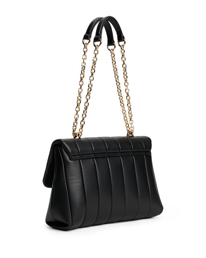 Tommy Hilfiger TH Grace Womens Medium Crossover Purse - Black