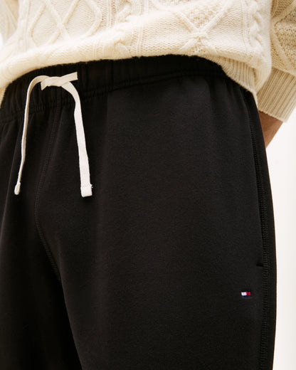 Tommy Hilfiger Essential Fleece Mens Sweatpants - Black