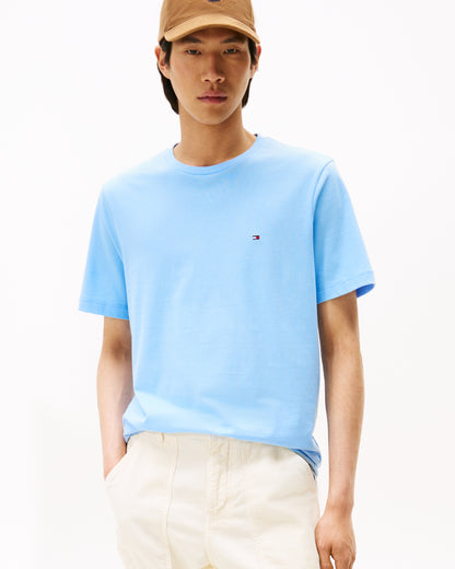 Tommy Hilfiger Essential Seasonal Regular Fit Solid Mens T-Shirt - Vessel Blue
