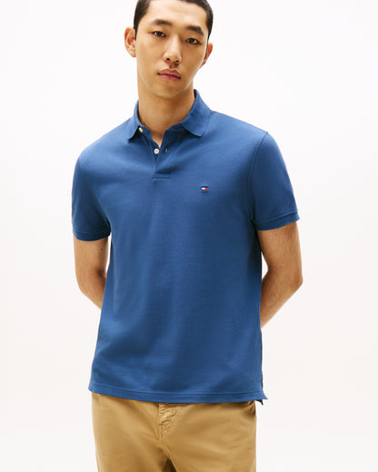 Tommy Hilfiger 1985 Regular Fit Mens Polo - Aegean Sea