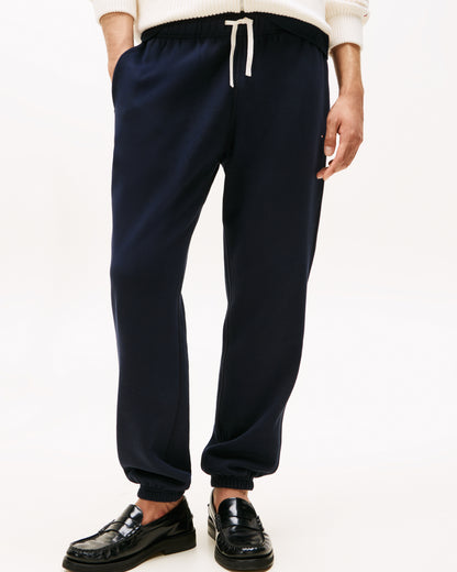 Tommy Hilfiger Essential Fleece Mens Sweatpants - Desert Sky - CHO - Designer Mens Joggers