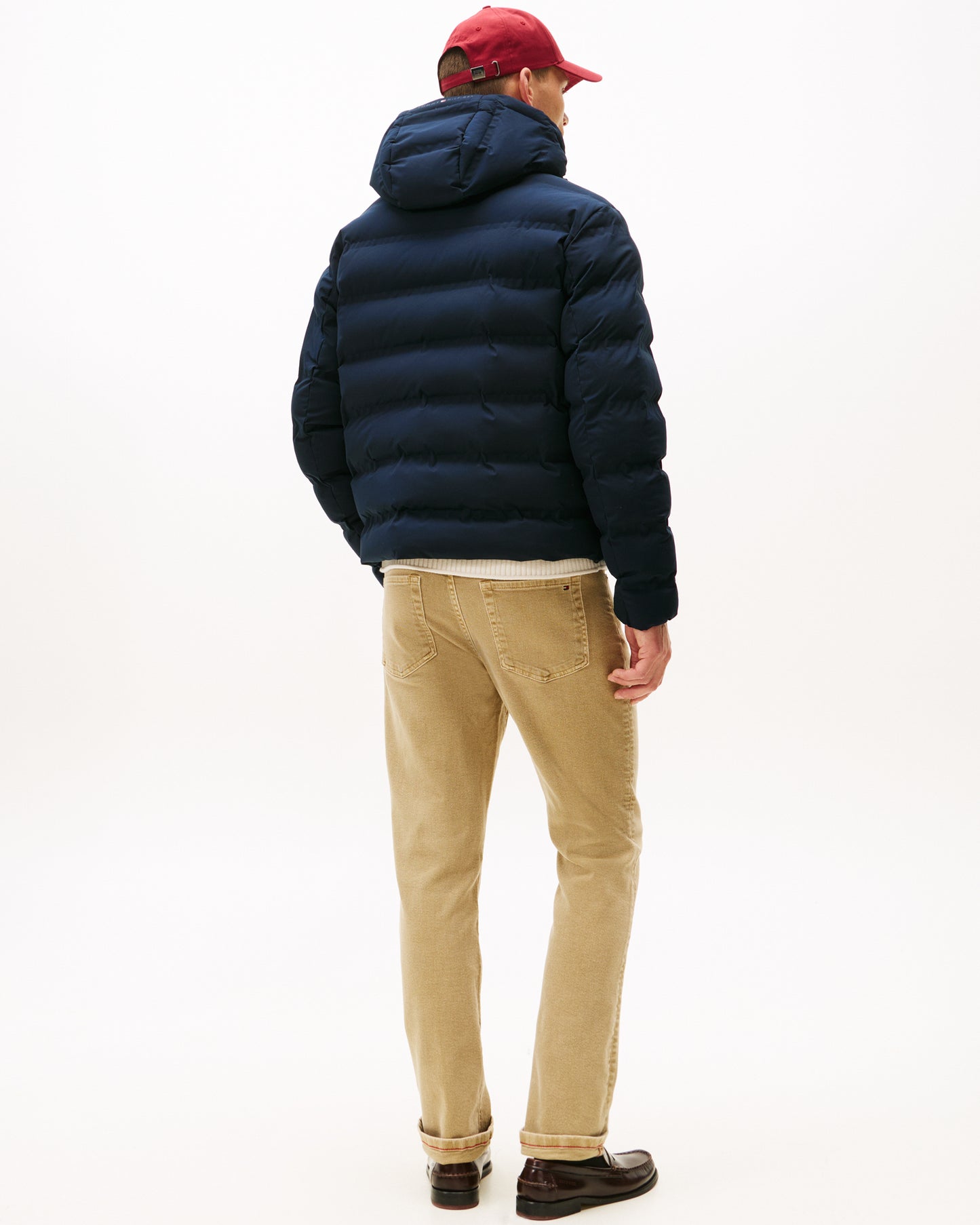 Tommy Hilfiger Tech Heat Sealed Mens Quilted Jacket - Desert Sky