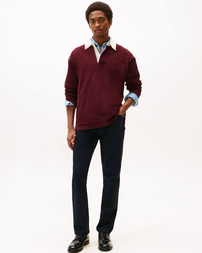 Tommy Hilfiger Essential Twill Denton Mens 5 Pocket Chinos - Desert Sky