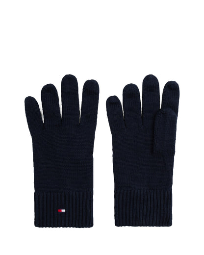 Tommy Hilfiger Essentials Flag Mens Gloves - Space Blue