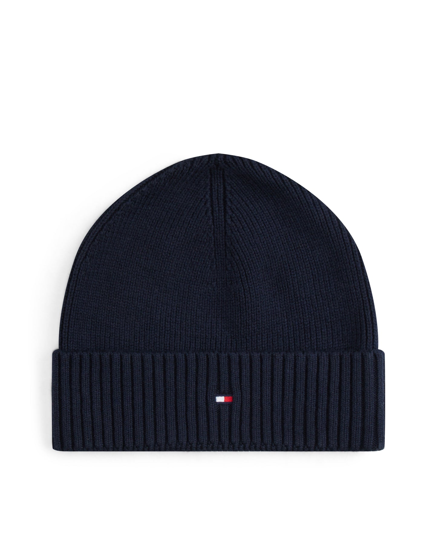 Tommy Hilfiger TH Flag Mens Beanie & Scarf Gift Set - Space Blue