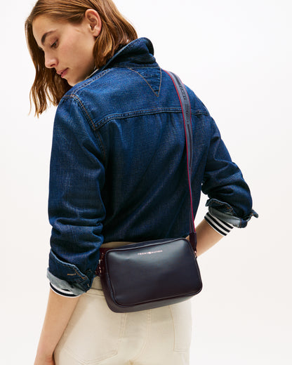 Tommy Hilfiger TH Logotape Womens Camera Bag - Space Blue