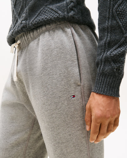 Tommy Hilfiger Essential Fleece Mens Sweatpants - Medium Grey Heather