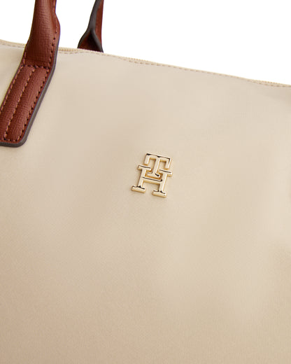 Tommy Hilfiger Popette Womens Maxi Tote Bag - Sandalwood