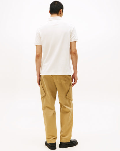 Tommy Hilfiger 1985 Regular Fit Mens Polo - Ivory Petal