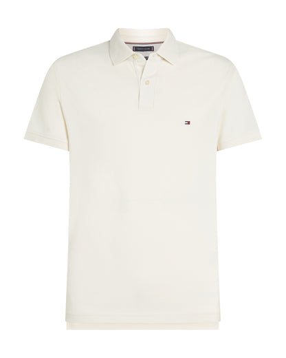 Tommy Hilfiger 1985 Regular Fit Mens Polo - Ivory Petal