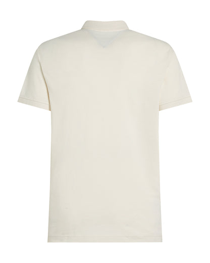 Tommy Hilfiger 1985 Regular Fit Mens Polo - Ivory Petal