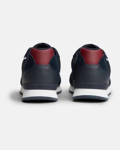 Tommy Hilfiger TH Core Mix Mens Trainers - Navy RWB