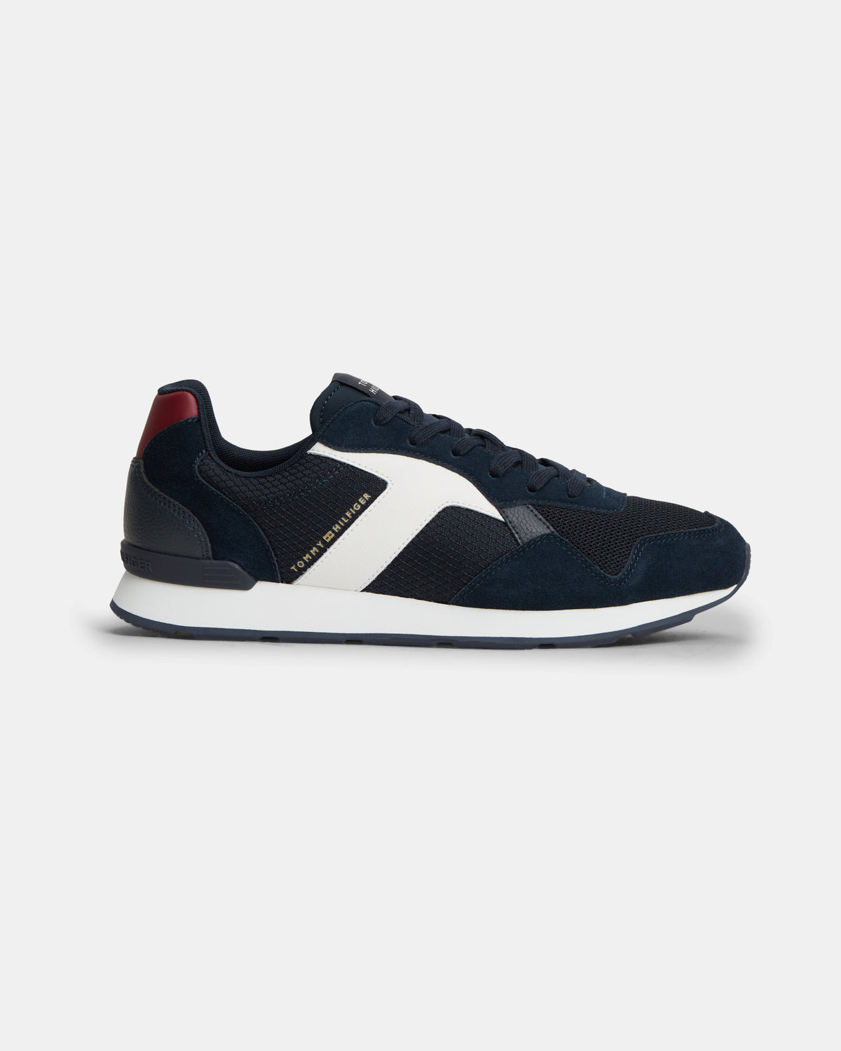 Tommy Hilfiger TH Core Mix Mens Trainers - Navy RWB